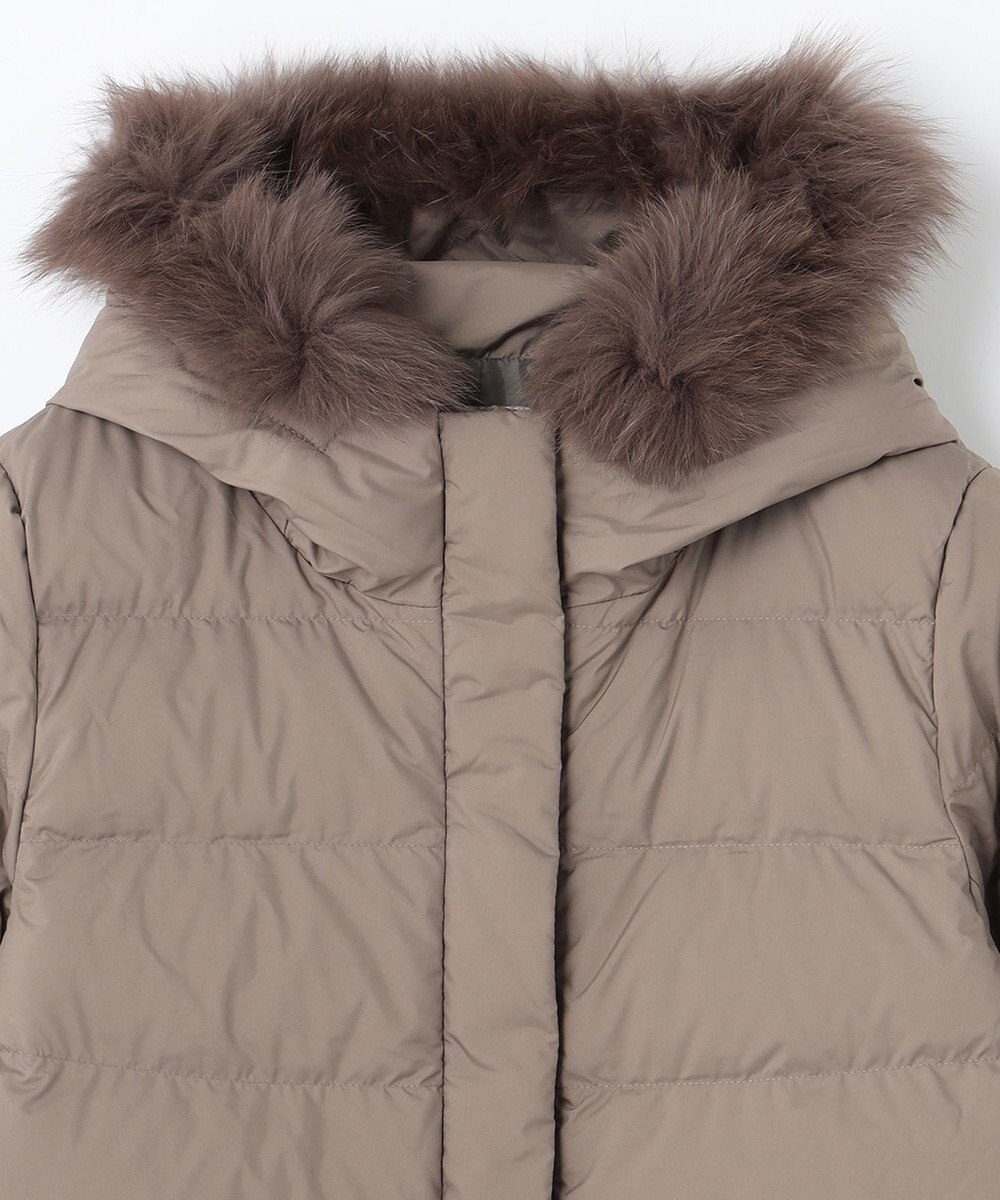 ANY 【洗える】スムースタッチ ショート丈ダウンコート 