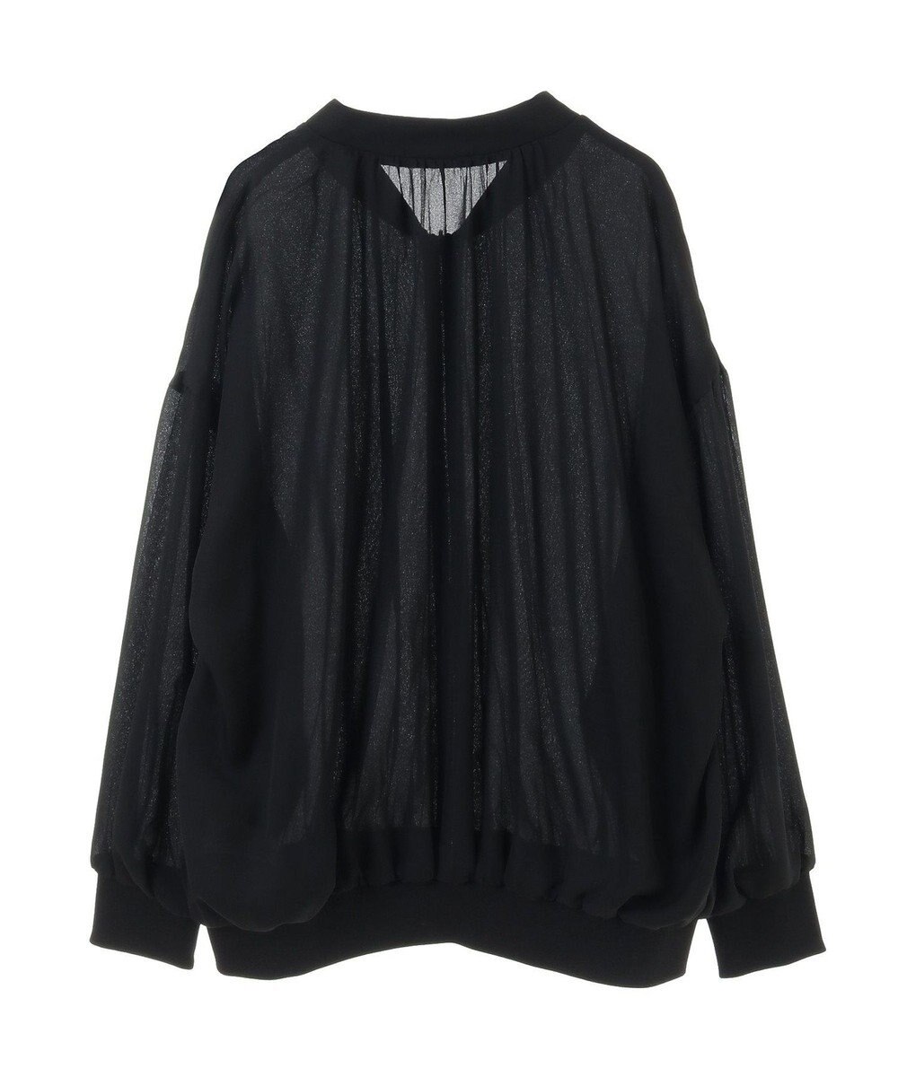 AMERICAN HOLIC リバーシブルシフォン×チュールブルゾン 