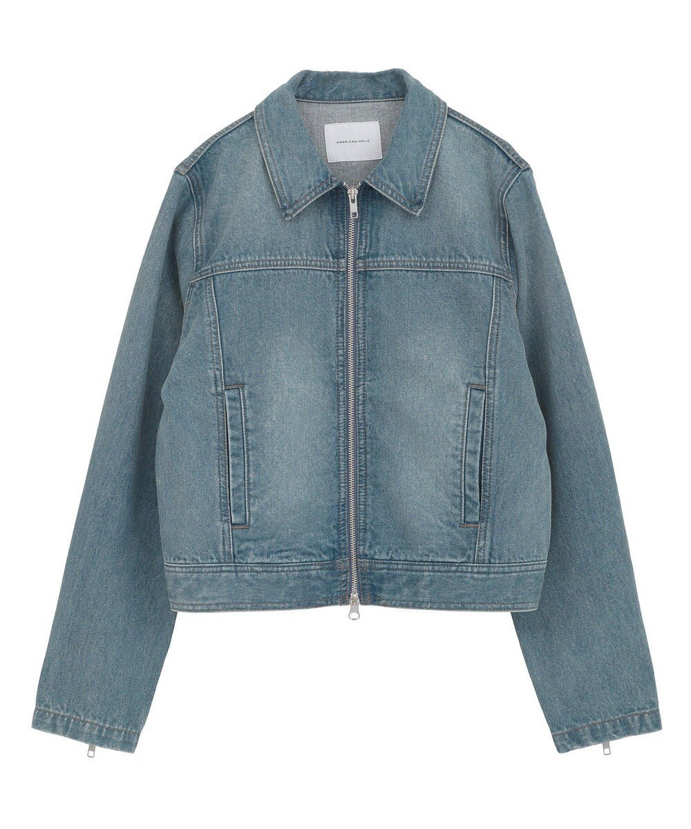 AMERICAN HOLIC WZIPデニムジャケット 