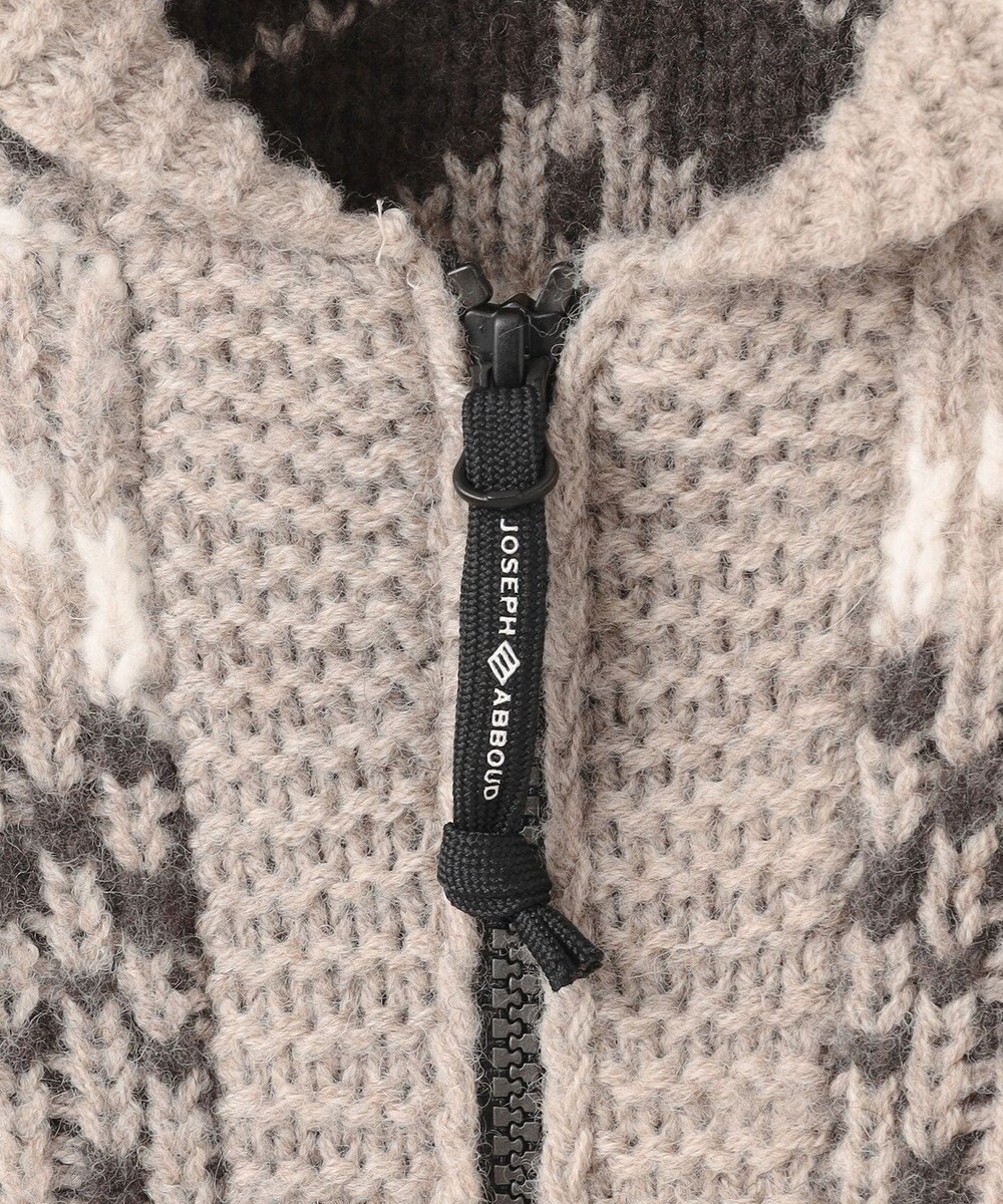 JOSEPH ABBOUD MOUNTAIN 【ペルー産ハイランドウール100％】ハイランドウールカウチンセーター 