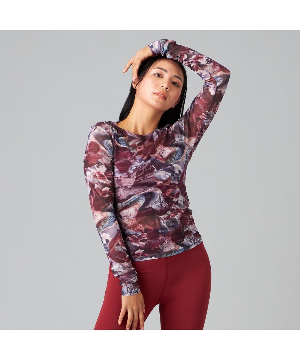 Chacott Chacott BALANCE EnergyWave メッシュTシャツ 