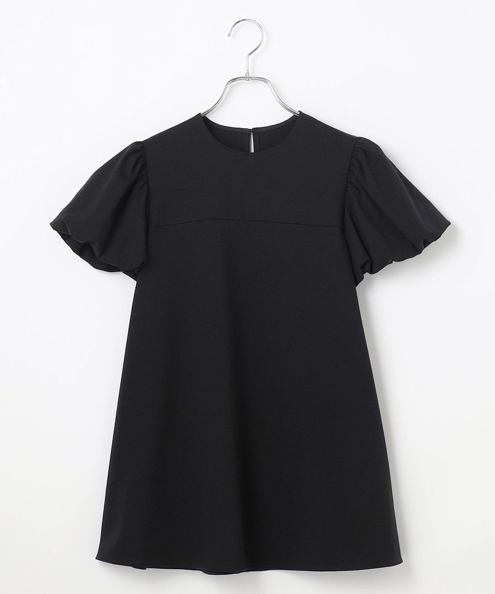 #Newans 【洗える】Aラインパフスリーブカットソー 