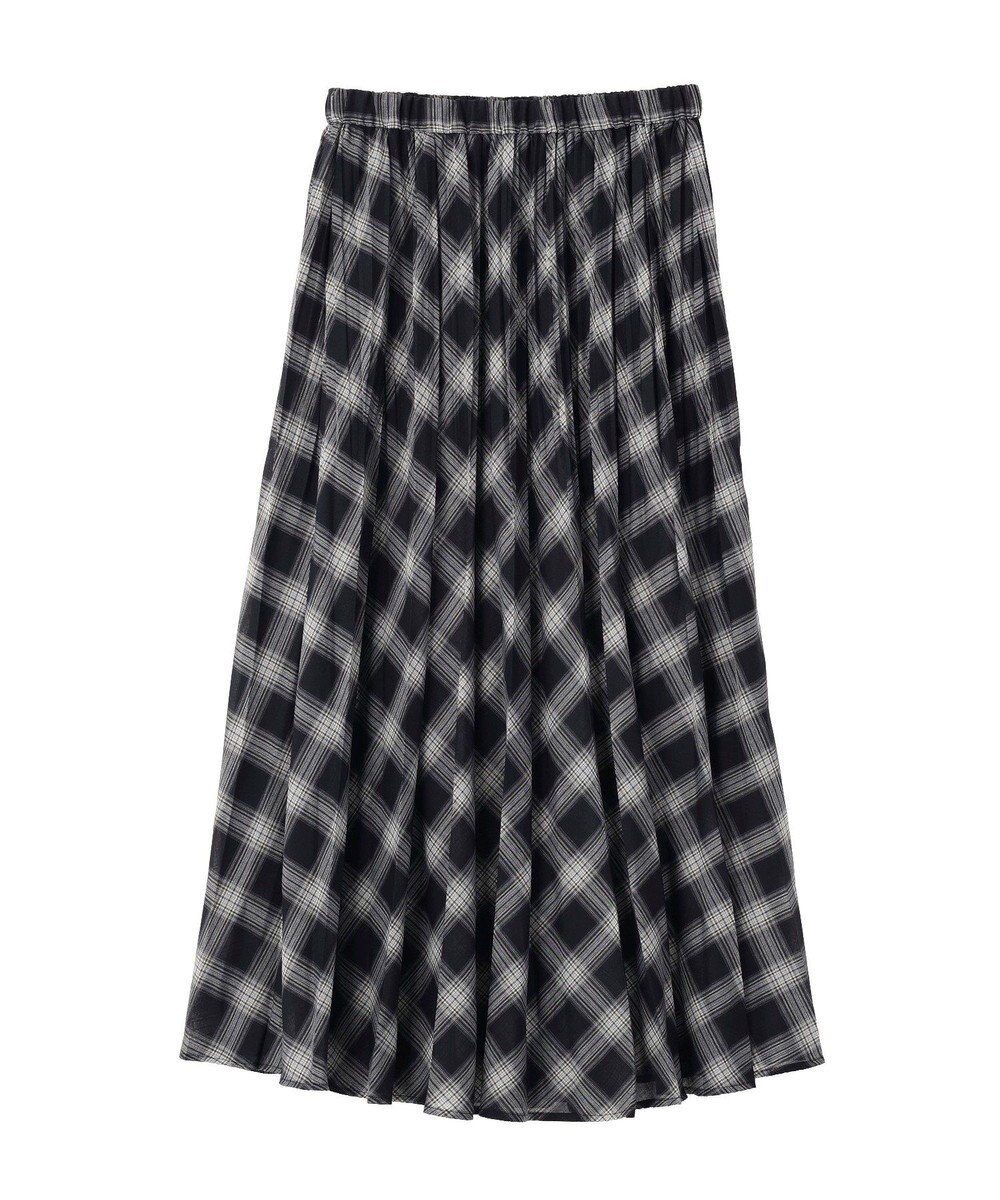AMERICAN HOLIC 【選べる丈】チェックシアープリーツスカート 