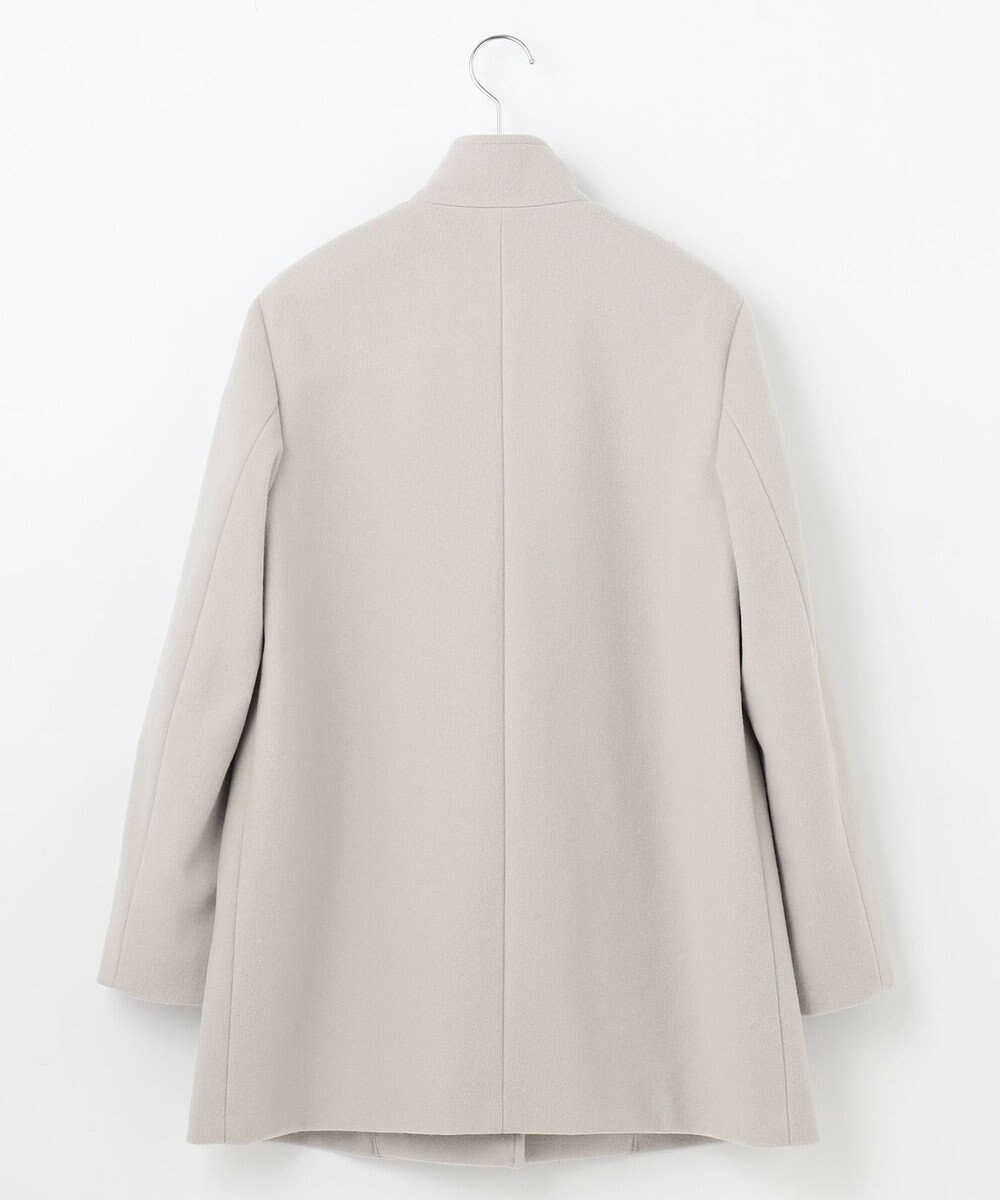 J.PRESS LADIES ショートビーバー スタンドカラー コート 