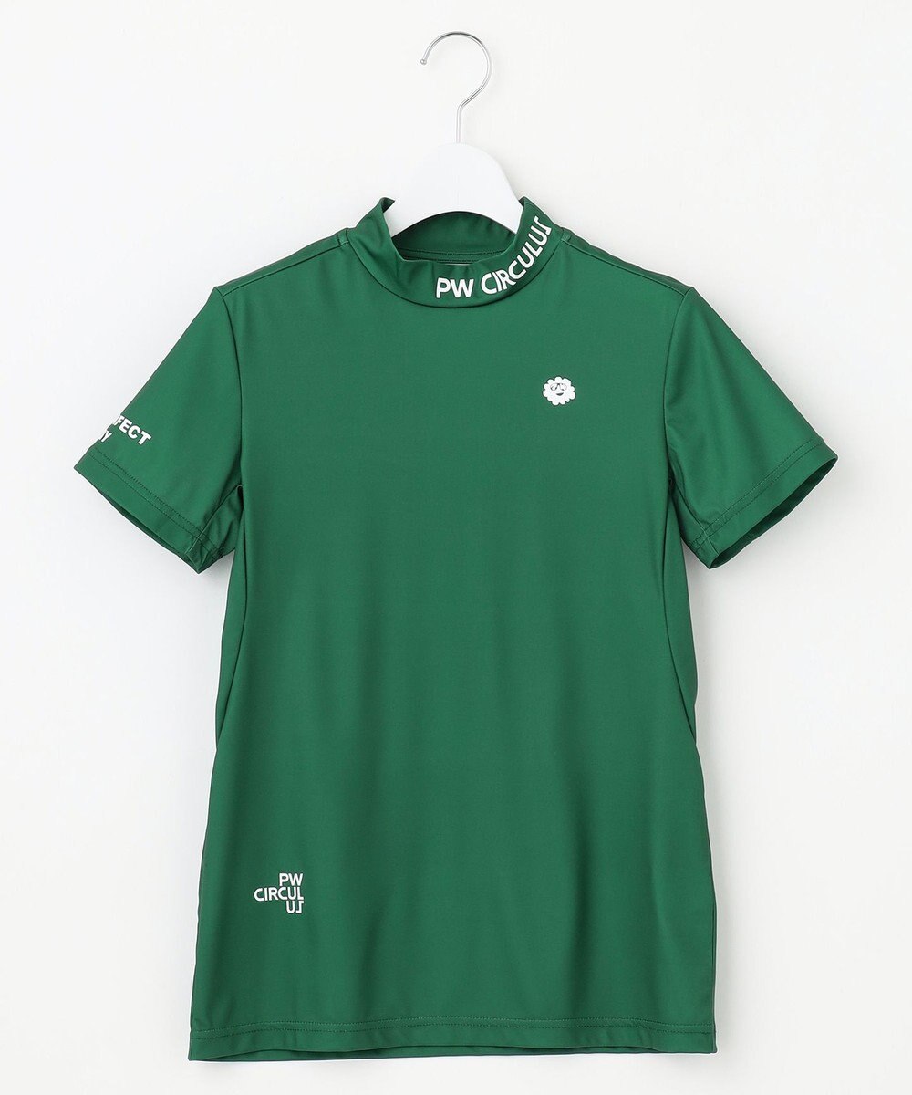 PW CIRCULUS 【UVカット / 吸水速乾 / 伸縮性抜群】【WOMEN】NEW バックメッシュモック T ゴルフウェア レディース 