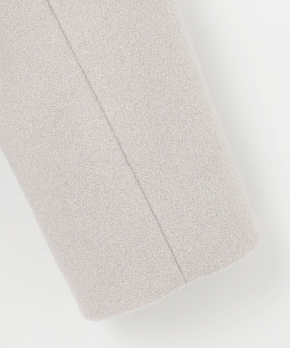 J.PRESS LADIES ショートビーバー スタンドカラー コート 