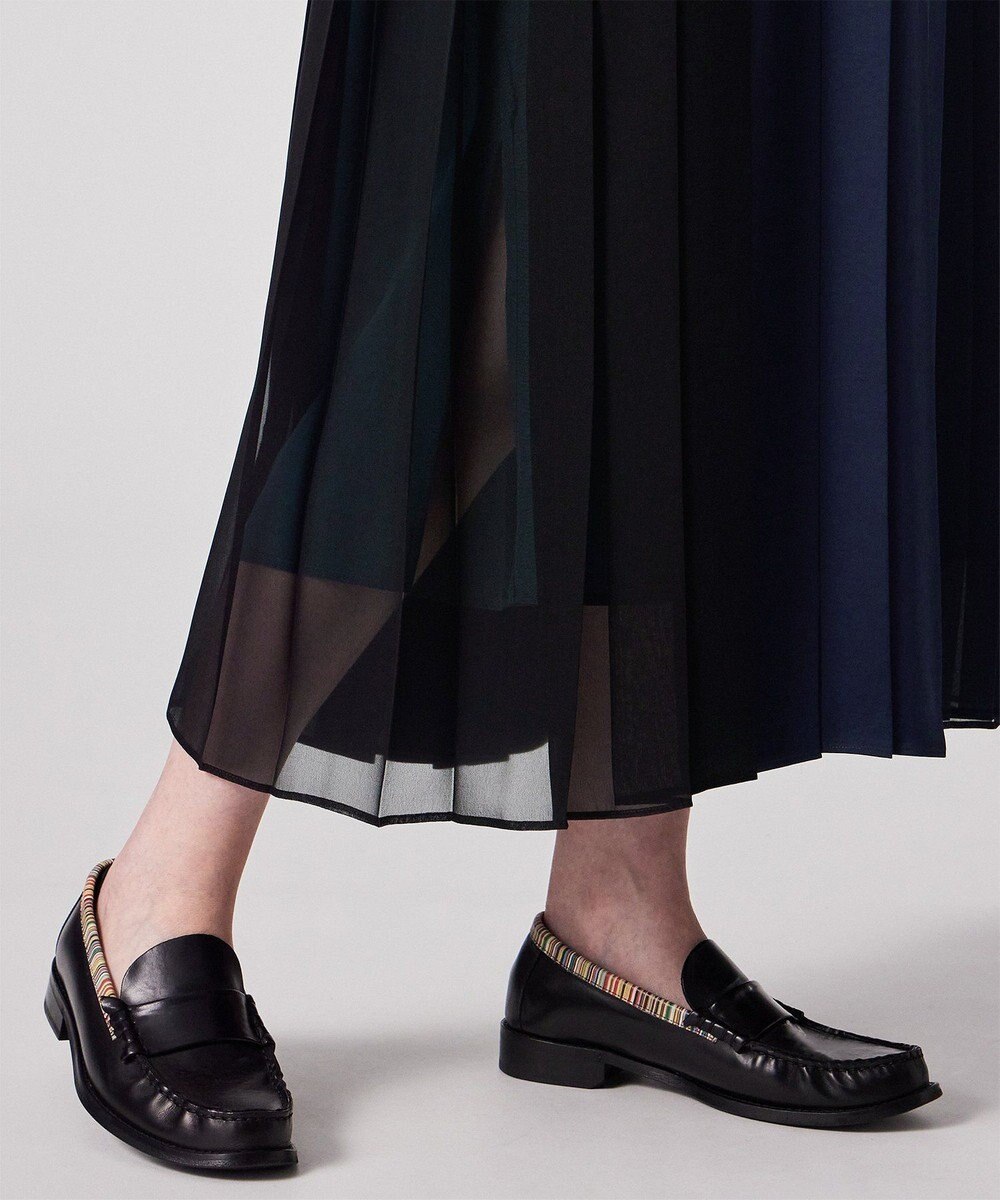 Paul Smith ブロッキング プリーツ ワンピース 