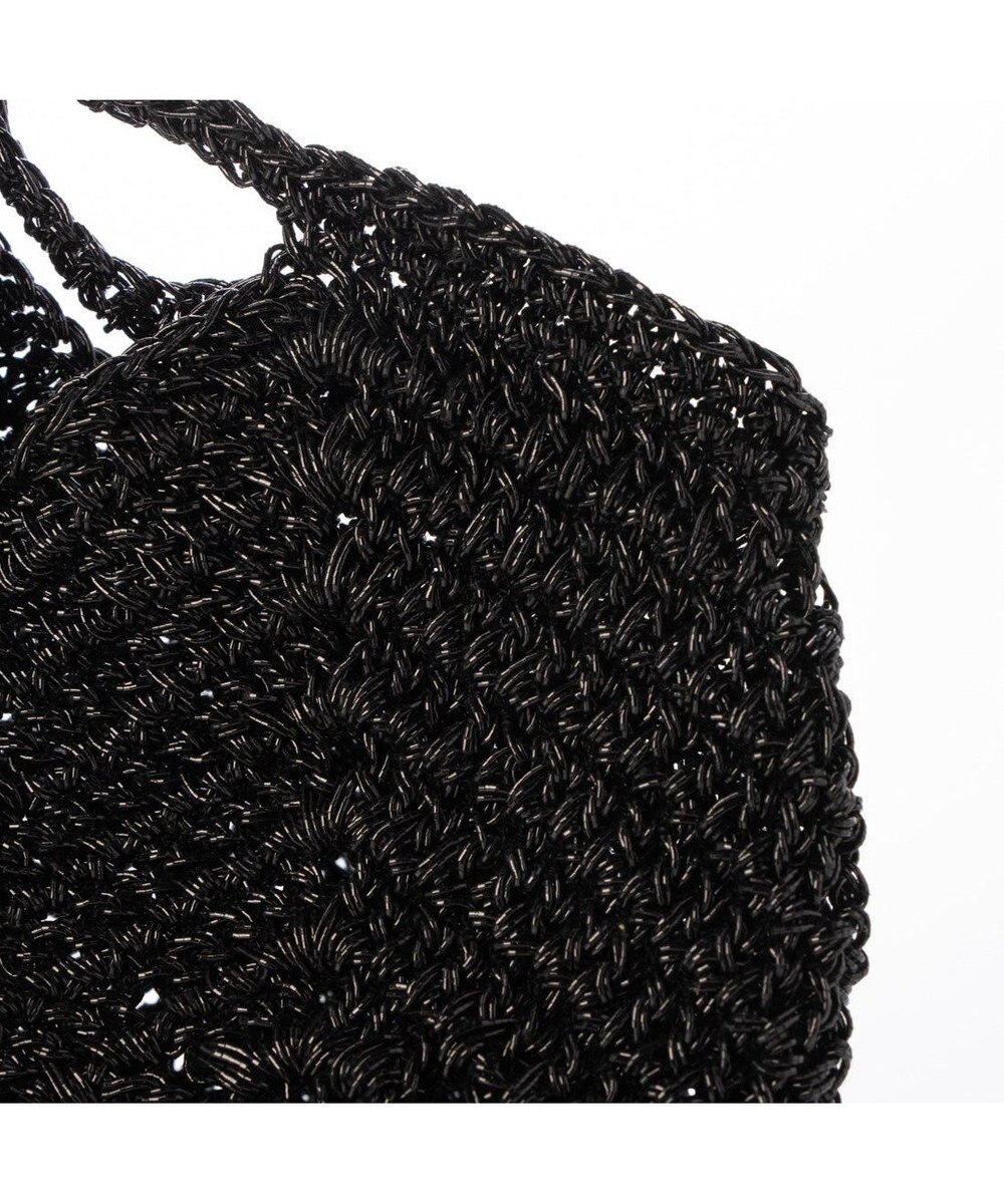 UNBILLION カシュカシュ cachecache / メタリック糸手編みポシェット 