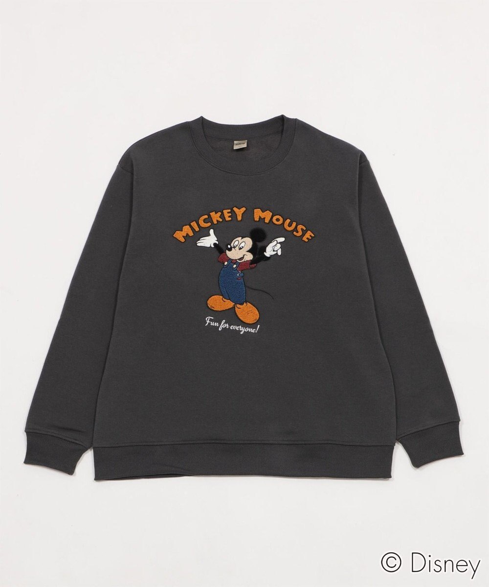 WEGO MICKEYサガラ刺繍スウェット 