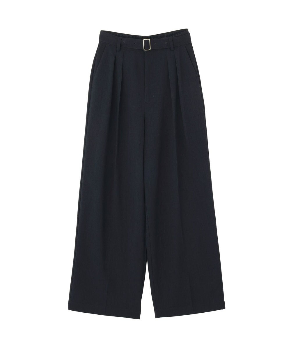 earth music&ecology 【予約】アソートツータックベルトパンツ 