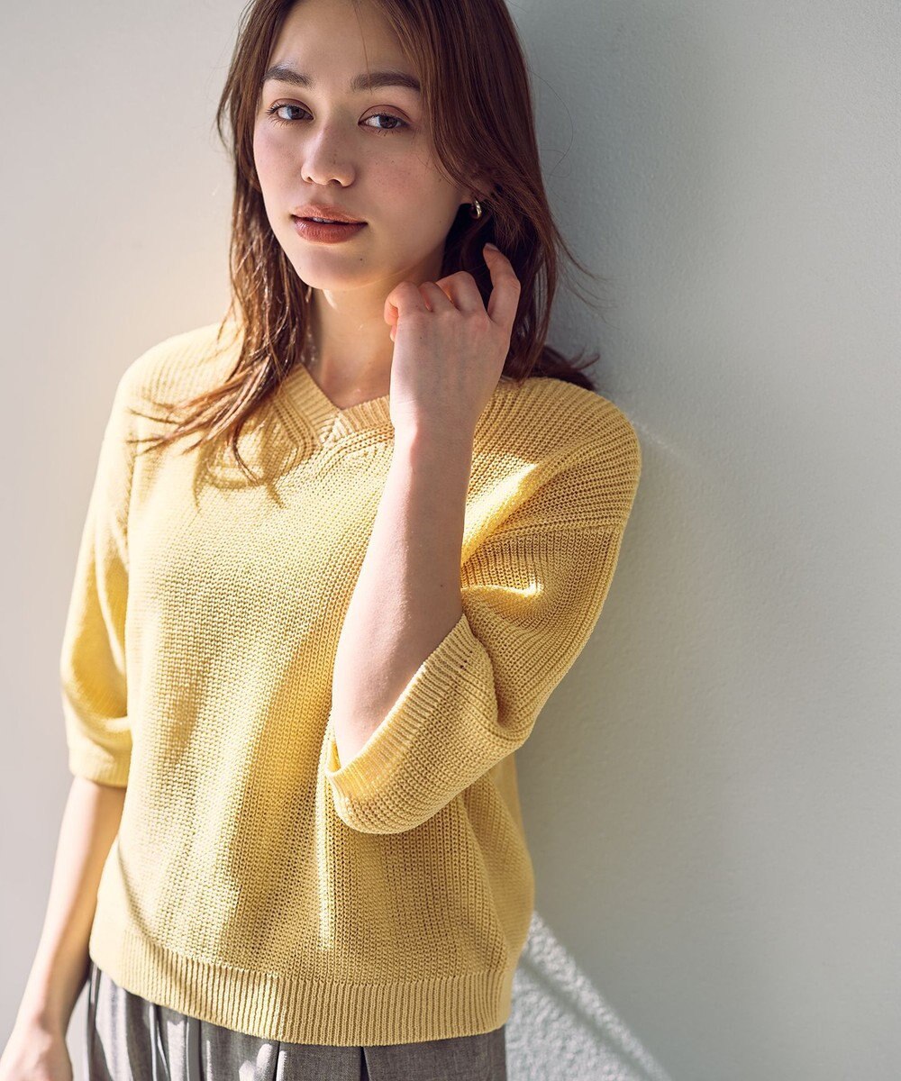 ANY ラミータッチニットT 