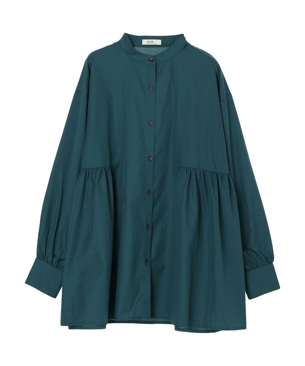 earth music&ecology サイドティアードチュニック 