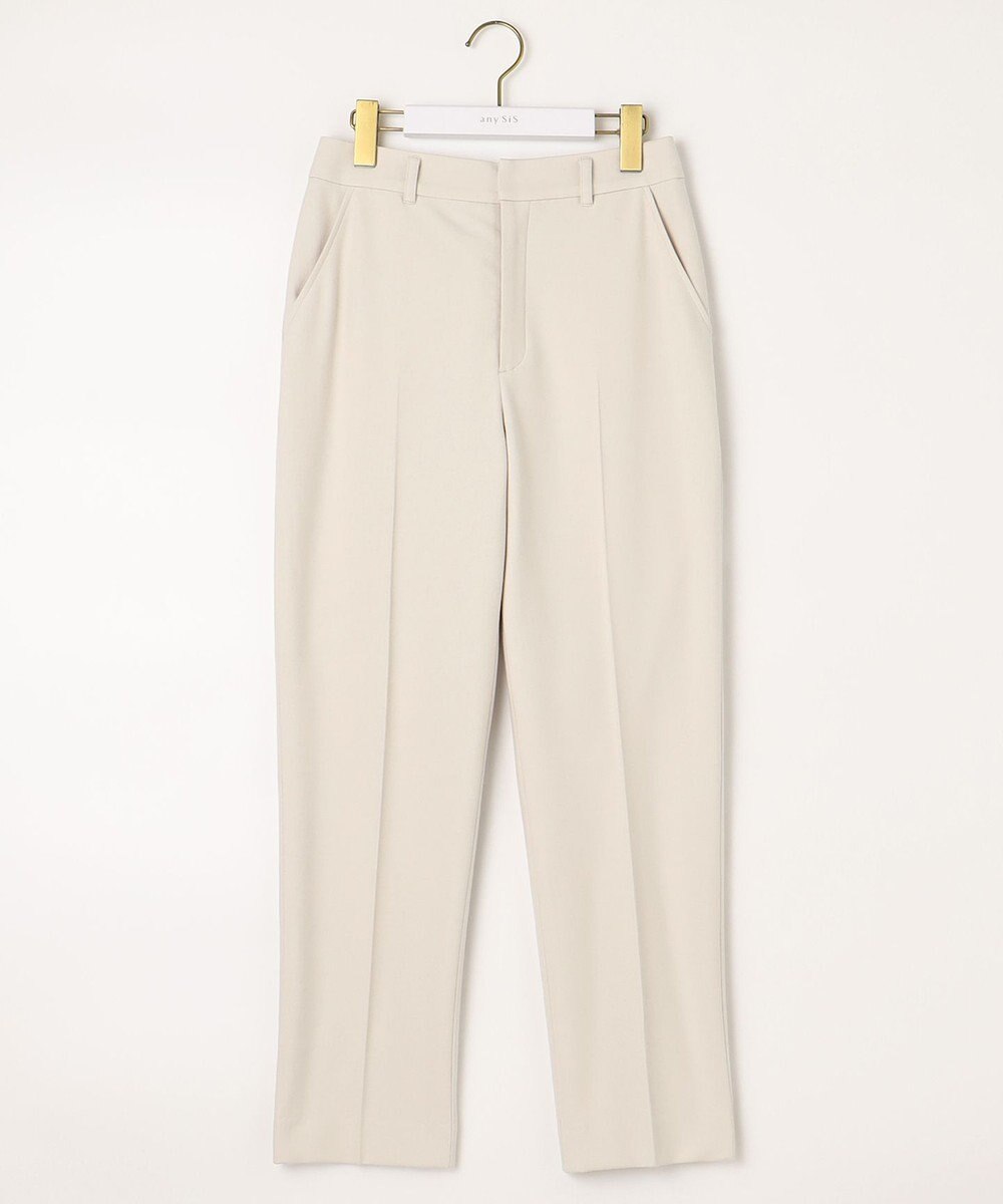 ANY SIS 【蓄熱効果】サーモトロン 2WAYストレッチ テーパードパンツ 