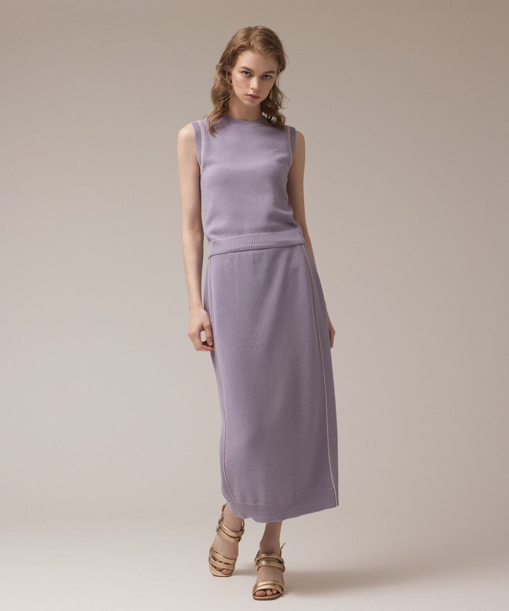 GRACE CONTINENTAL カノコニットトップ 