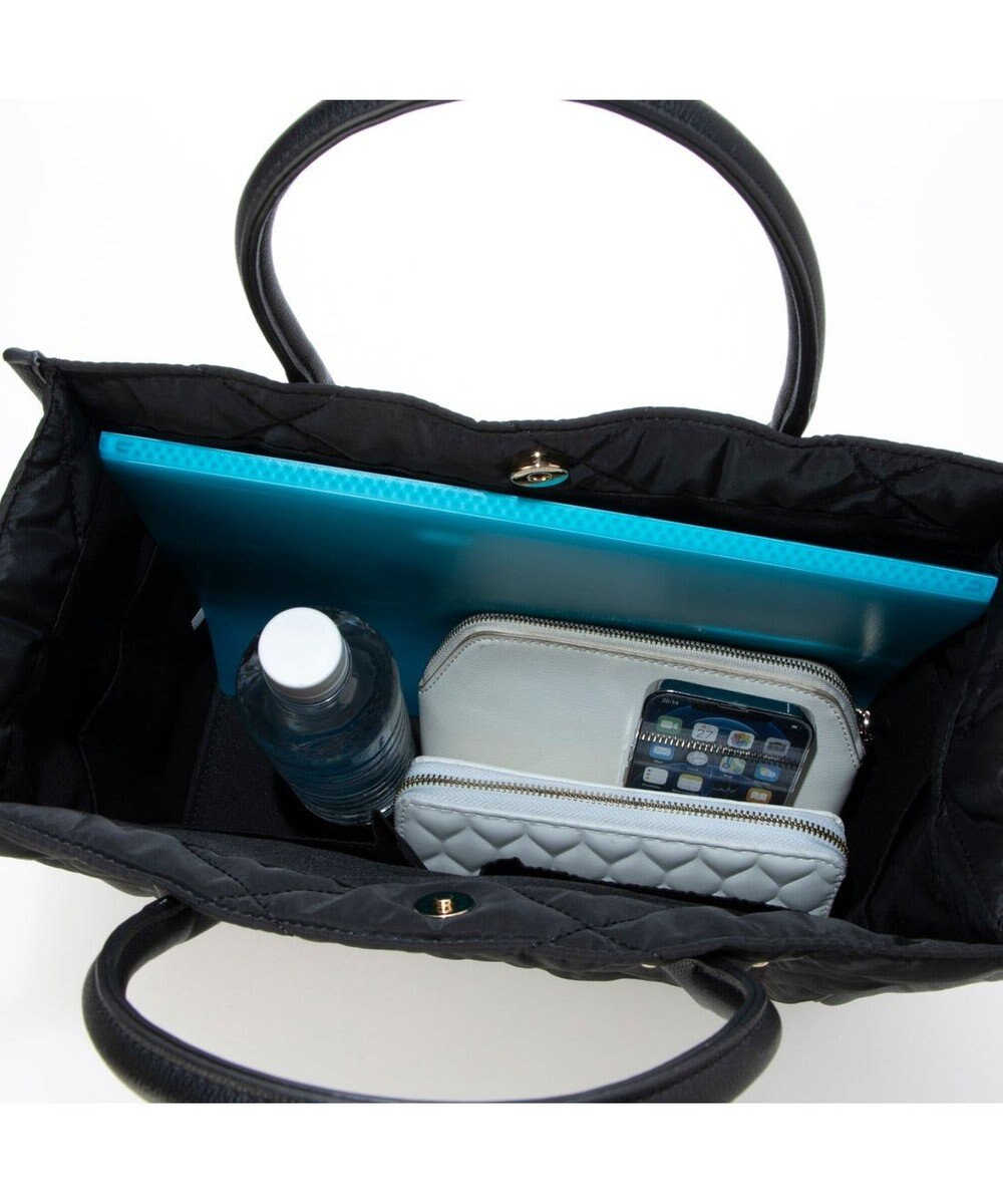 UNBILLION 【テレビ ドラマ着用アイテム】カシュカシュ cachecache / キルティングスクエアトートバッグM 