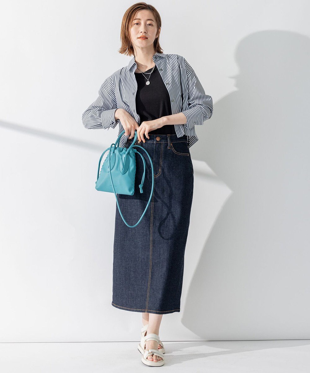 23区 【洗える】23区DENIM ストレッチデニム スカート 