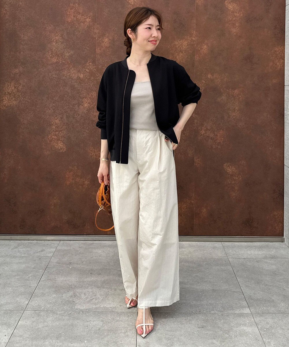 UNFILO L シアーワイドパンツ 