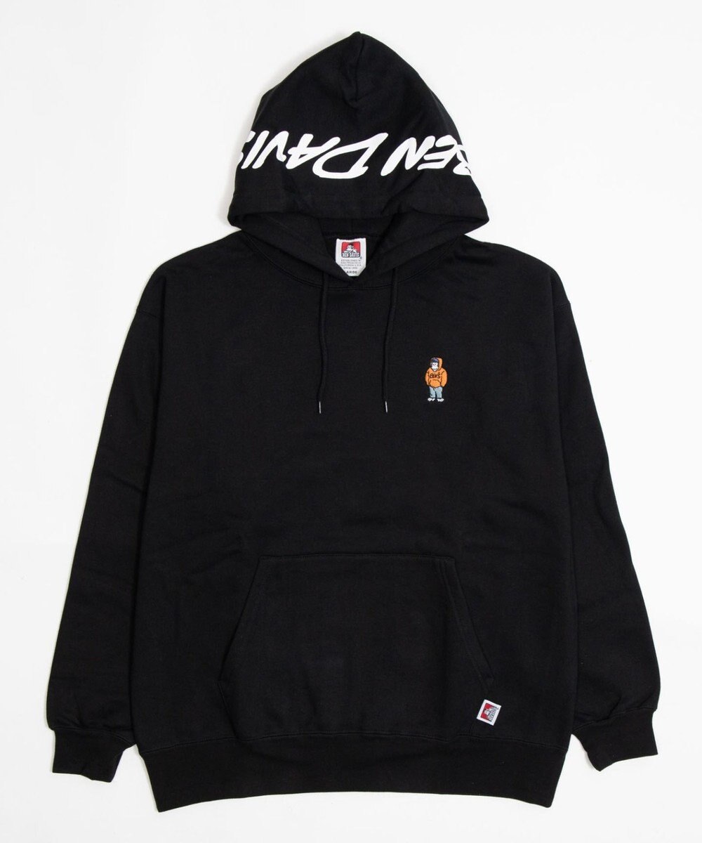 WEGO BENDAVISグラフィックプルパーカー 