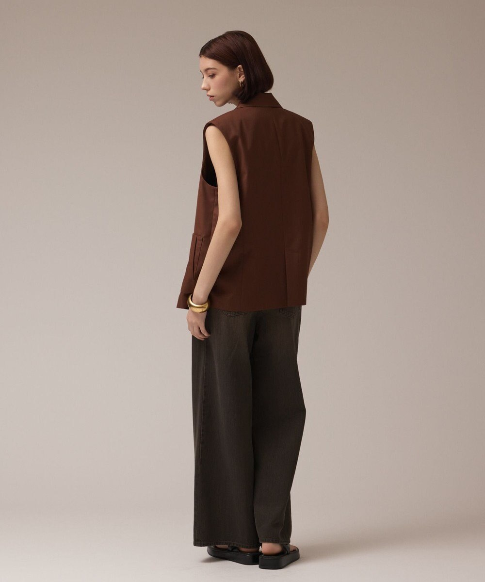 GRACE CONTINENTAL チュールオーバーベスト 