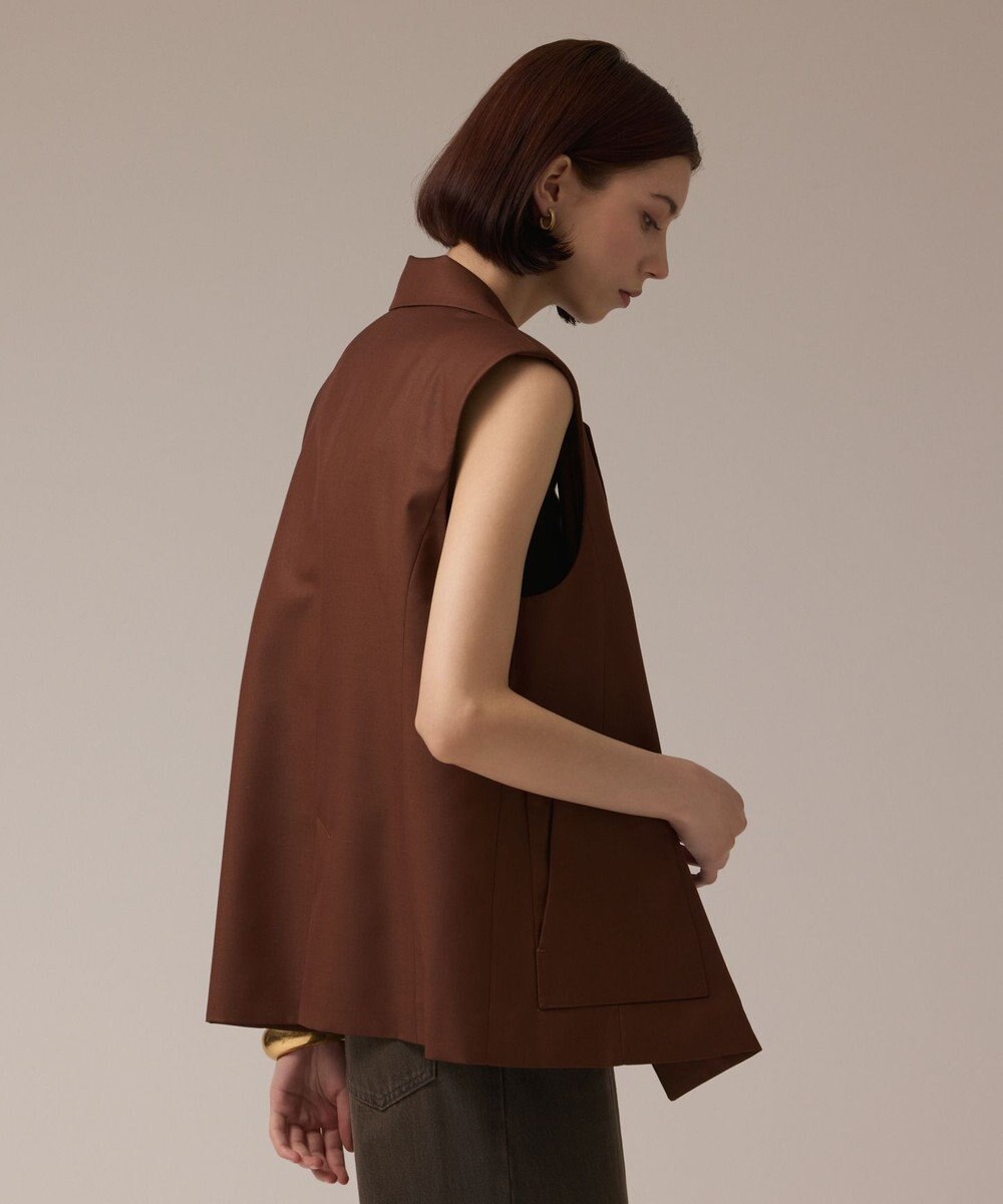 GRACE CONTINENTAL チュールオーバーベスト 