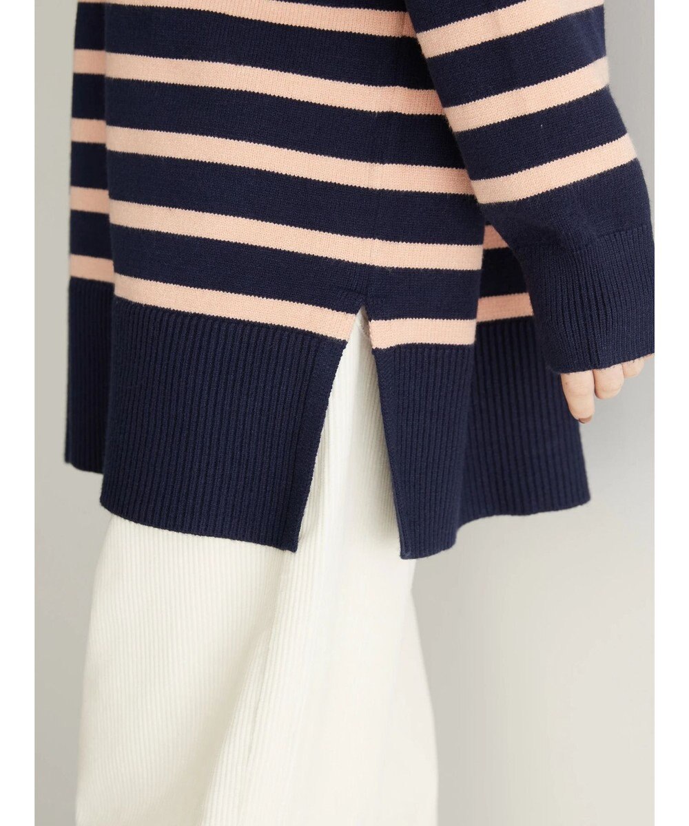 AMERICAN HOLIC バイパチ衿付きニットチュニック 