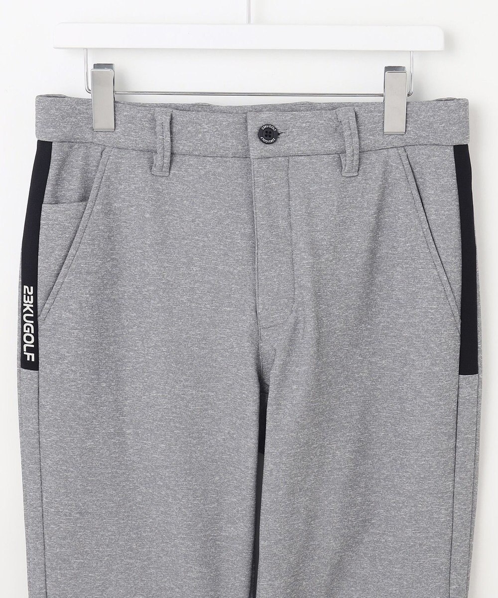 23区GOLF 【MEN】【ストレッチ】バックメッシュポンチ テーパードパンツ 