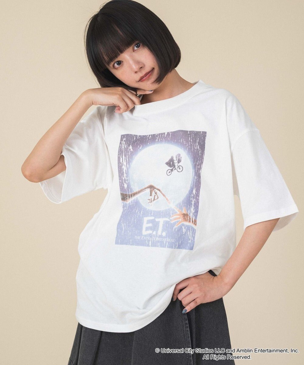 WEGO 【新柄追加/E.T/ユニセックス着用ITEM/SMLサイズ展開】E．T．グラフィックT（S） 
