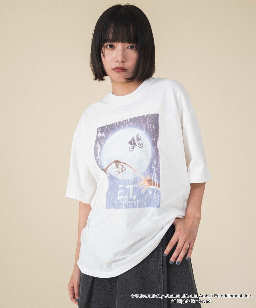 WEGO 【新柄追加/E.T/ユニセックス着用ITEM/SMLサイズ展開】E．T．グラフィックT（S） 