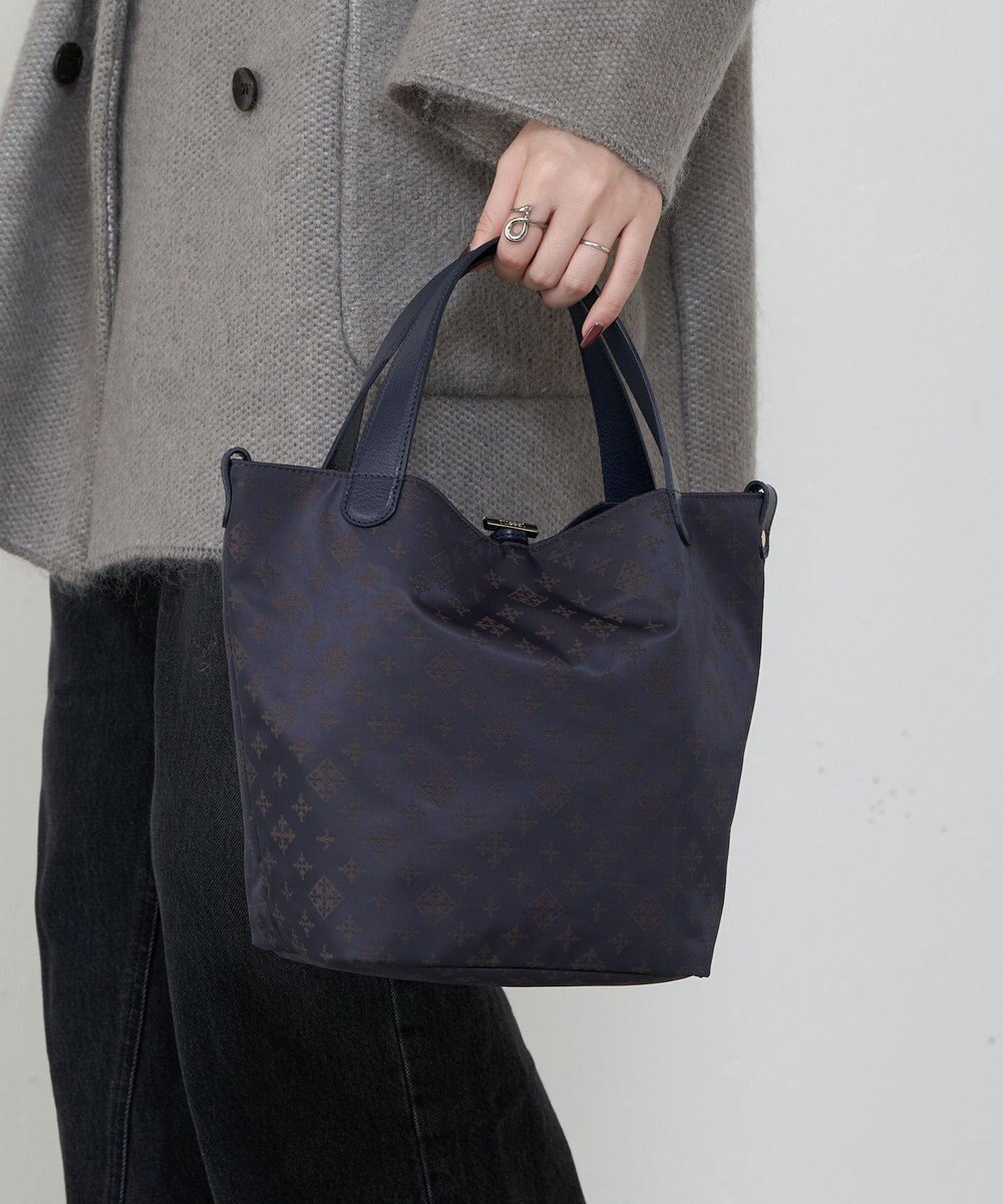 russet ナイロンジャガード2WAYミニトートバッグ(SF-260) 