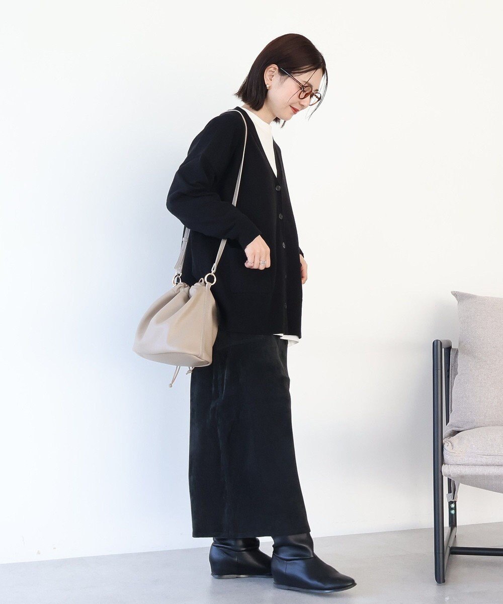 AMERICAN HOLIC 【WEB限定】バイパチVネックルーズカーディガン 