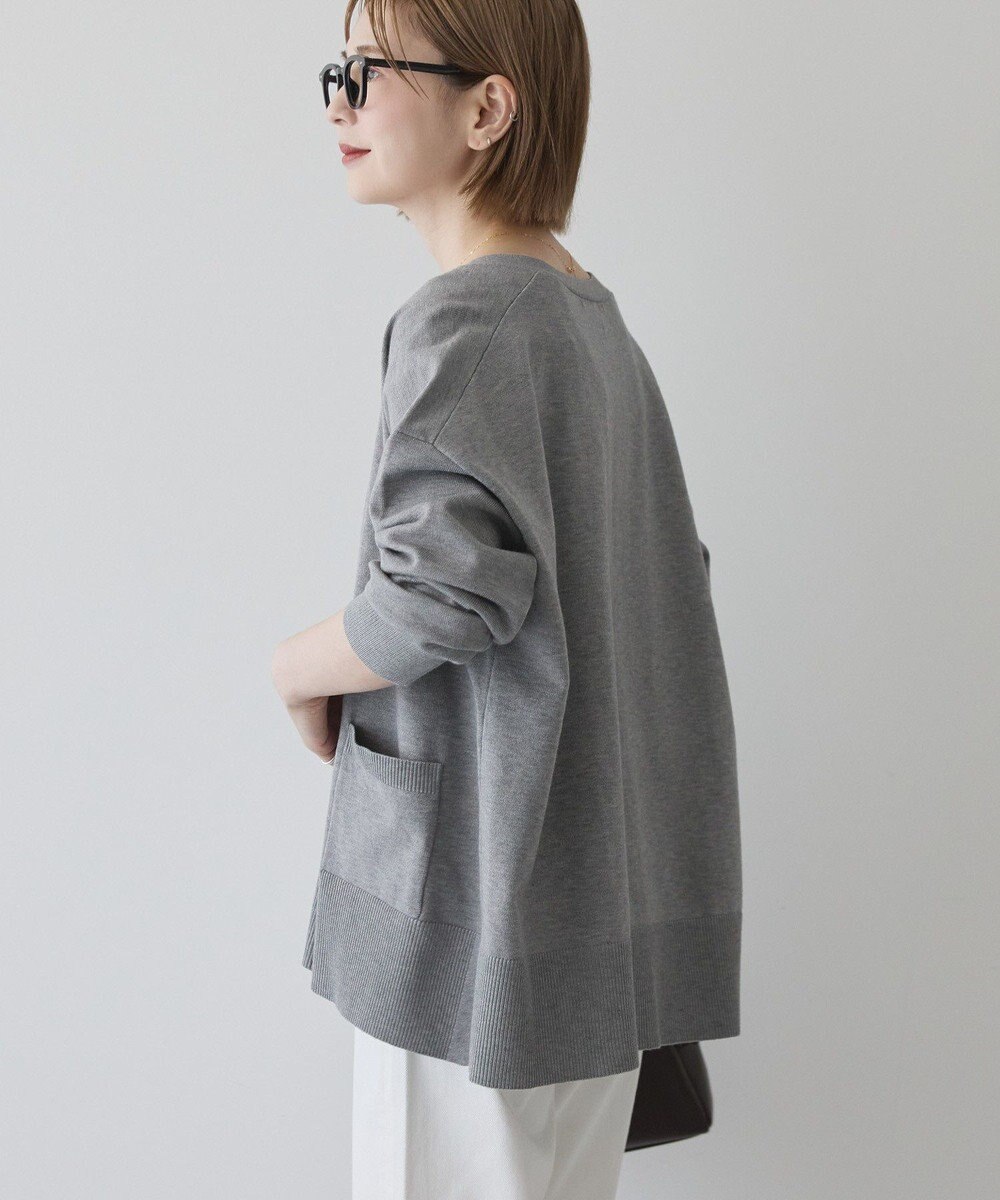 AMERICAN HOLIC 【WEB限定】バイパチVネックルーズカーディガン 