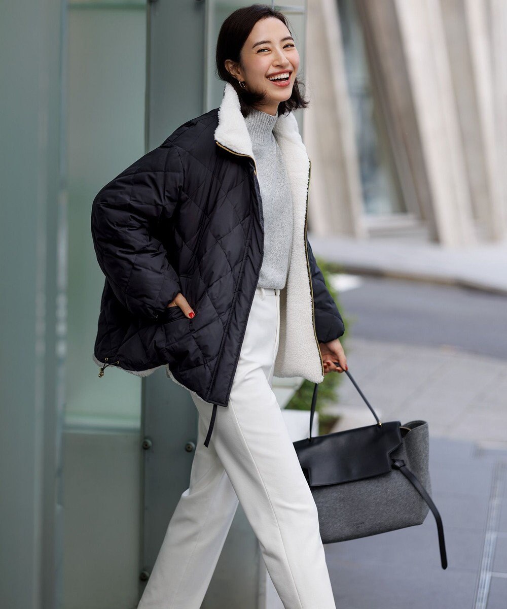 UNFILO beauty warm テーパードパンツ 