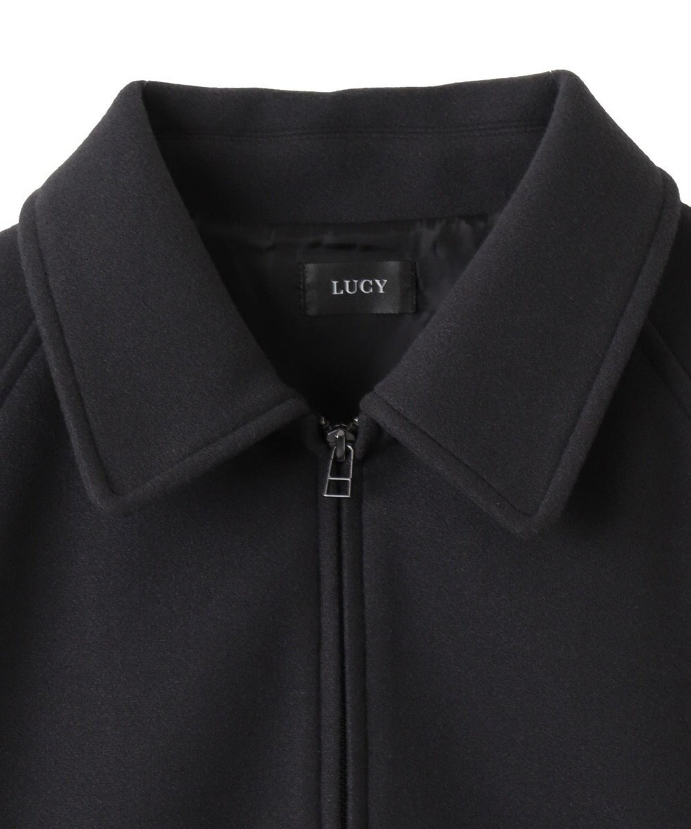 WEGO 【ユニセックス着用ITEM】メルトンショートZIPブルゾン 