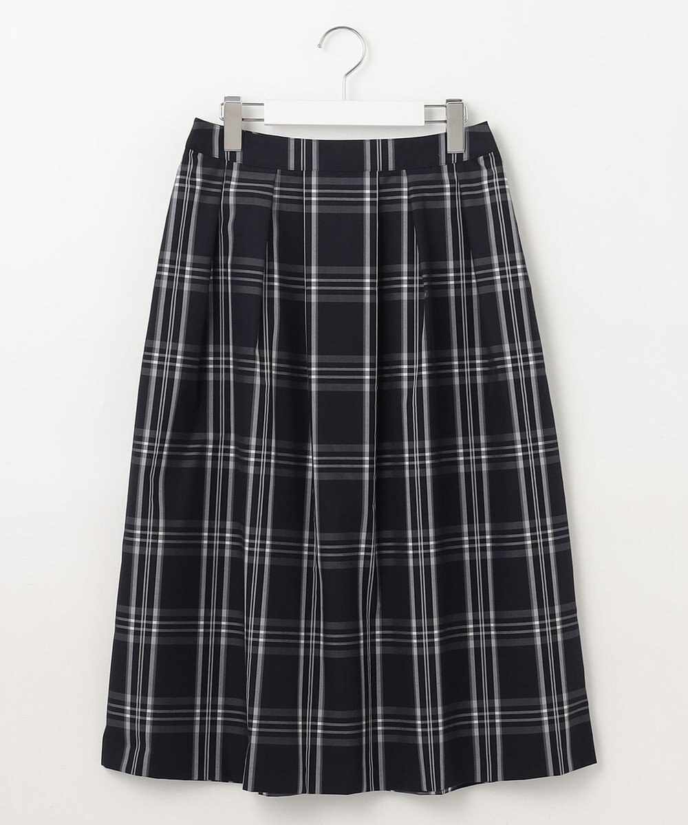 J.PRESS LADIES S 【洗える】コンパクトチェック スカート 