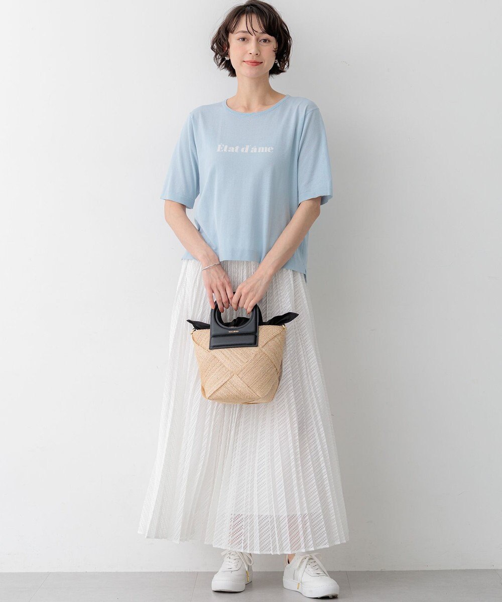 23区 S 【先行予約】インターシャロゴ レターニット 