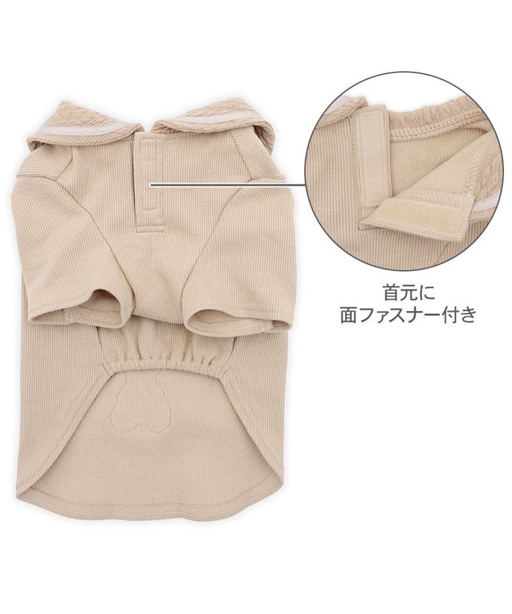 PET PARADISE ペットパラダイス くまちゃん襟 プレミアム ペティヒート Tシャツ 小型犬 