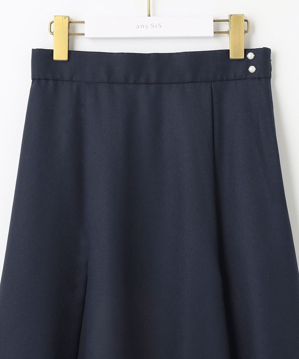 ANY SIS 【速乾・接触冷感】スムージーポリエステル フレアスカート 