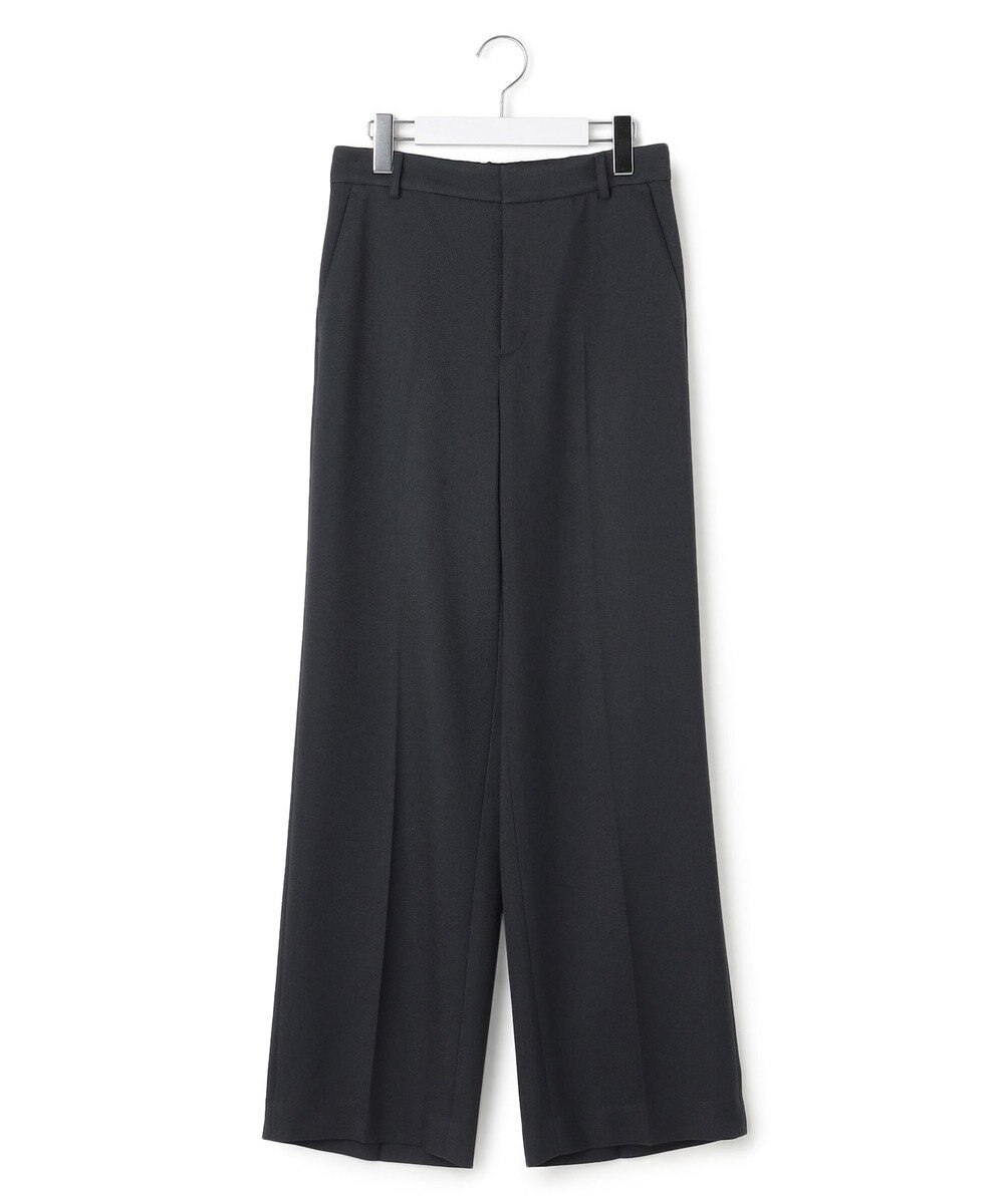 23区 S 【セットアップ対応/洗える】ウールライクカルゼ ワイド パンツ 