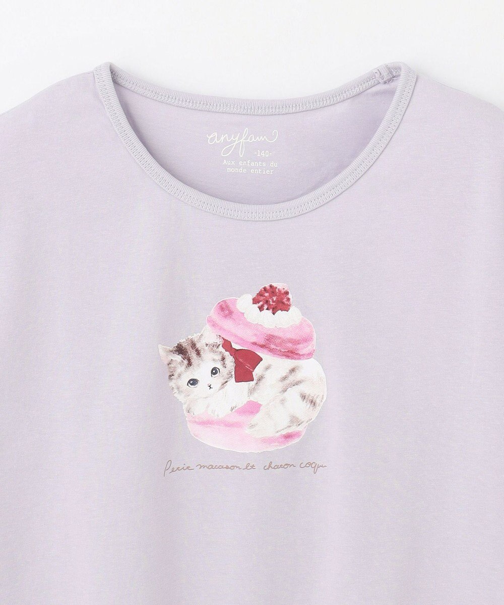 ANY KIDS 水彩風 アニマルプリント Ｔシャツ 