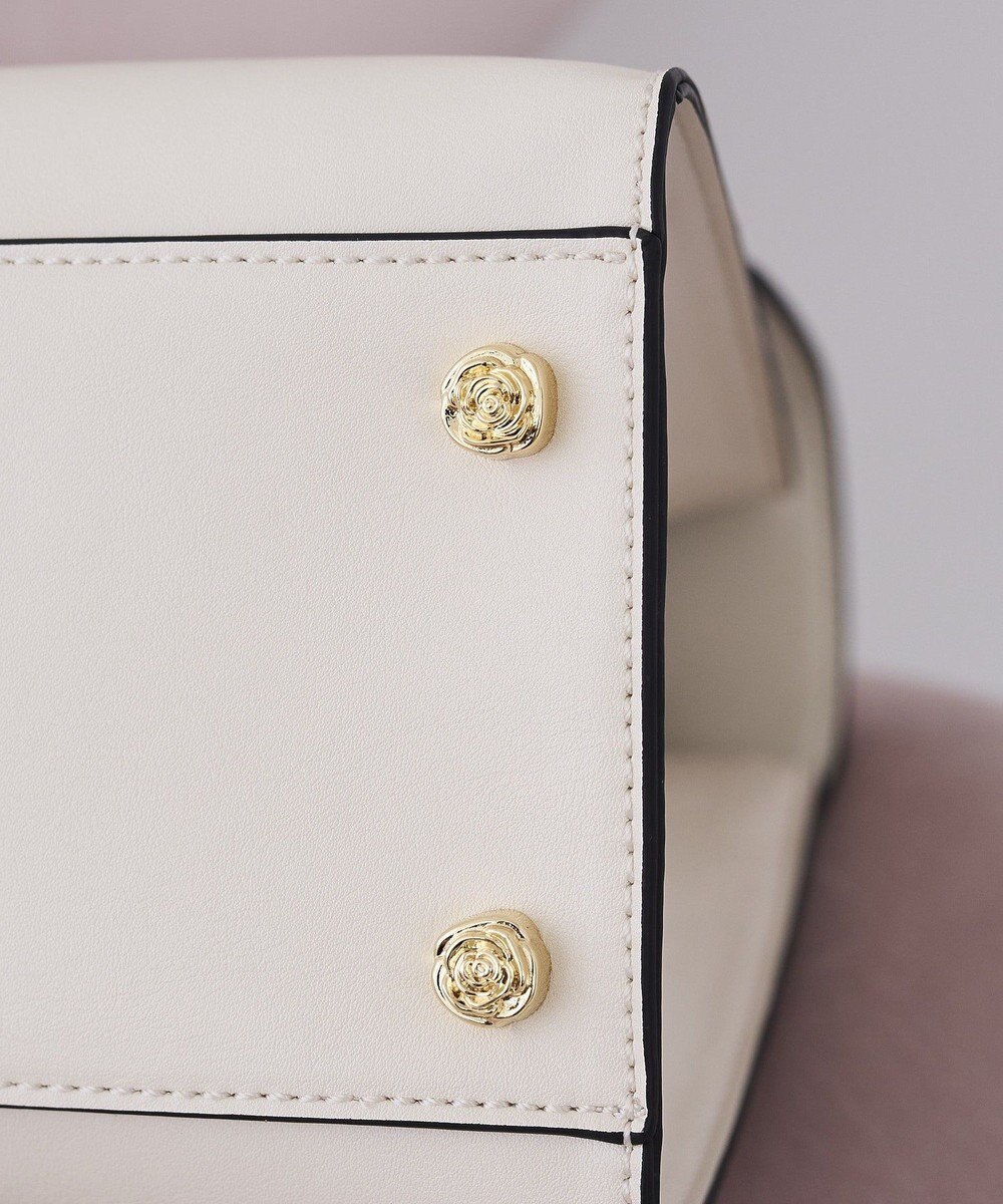 Maison de FLEUR スタッズフラップ２Ｗａｙバッグ 