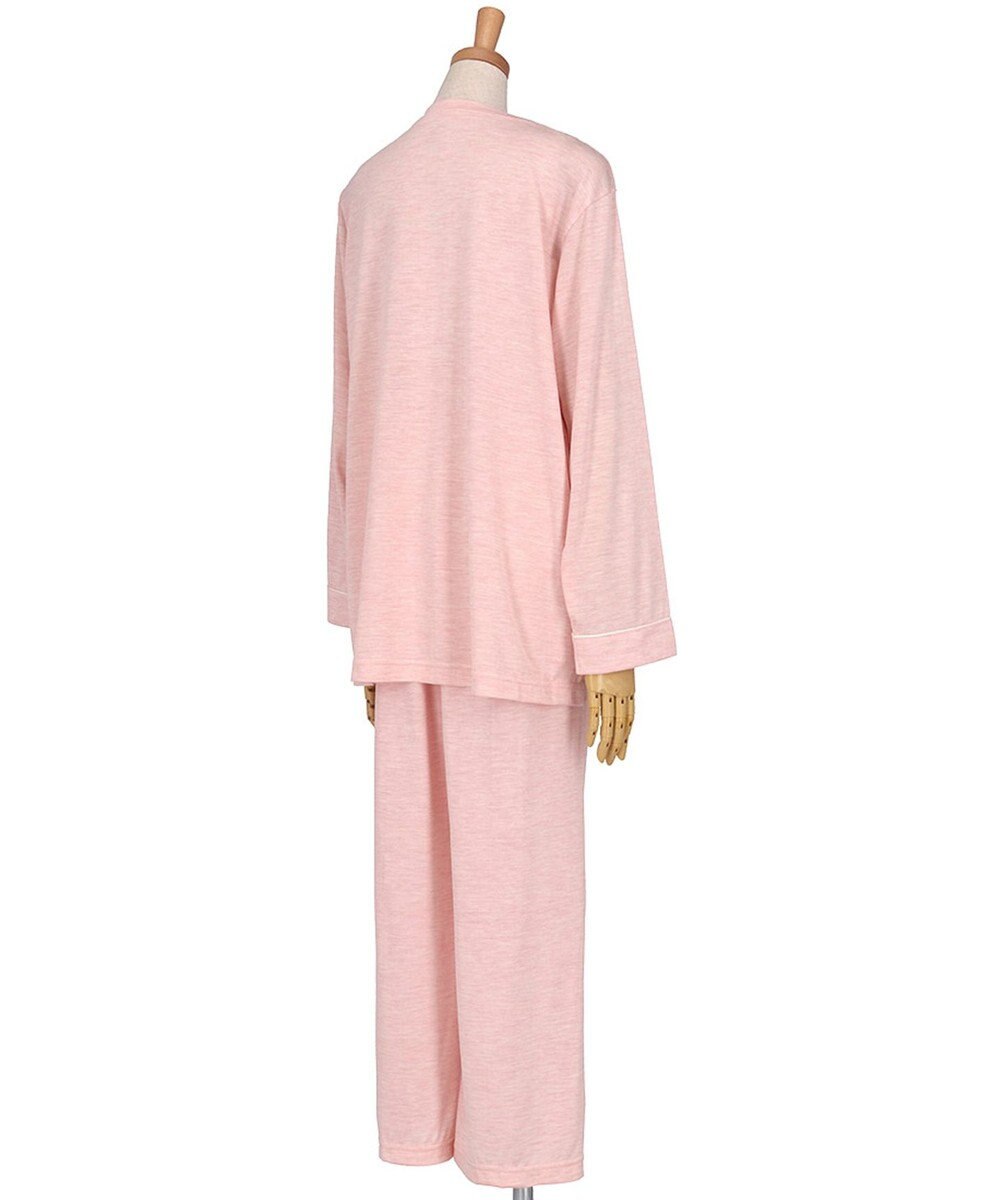 ワコール／睡眠科学 パジャマ シルク100%(本体) 天竺素材 長袖 長ズボン レディース YDX547 睡眠科学／ワコール 