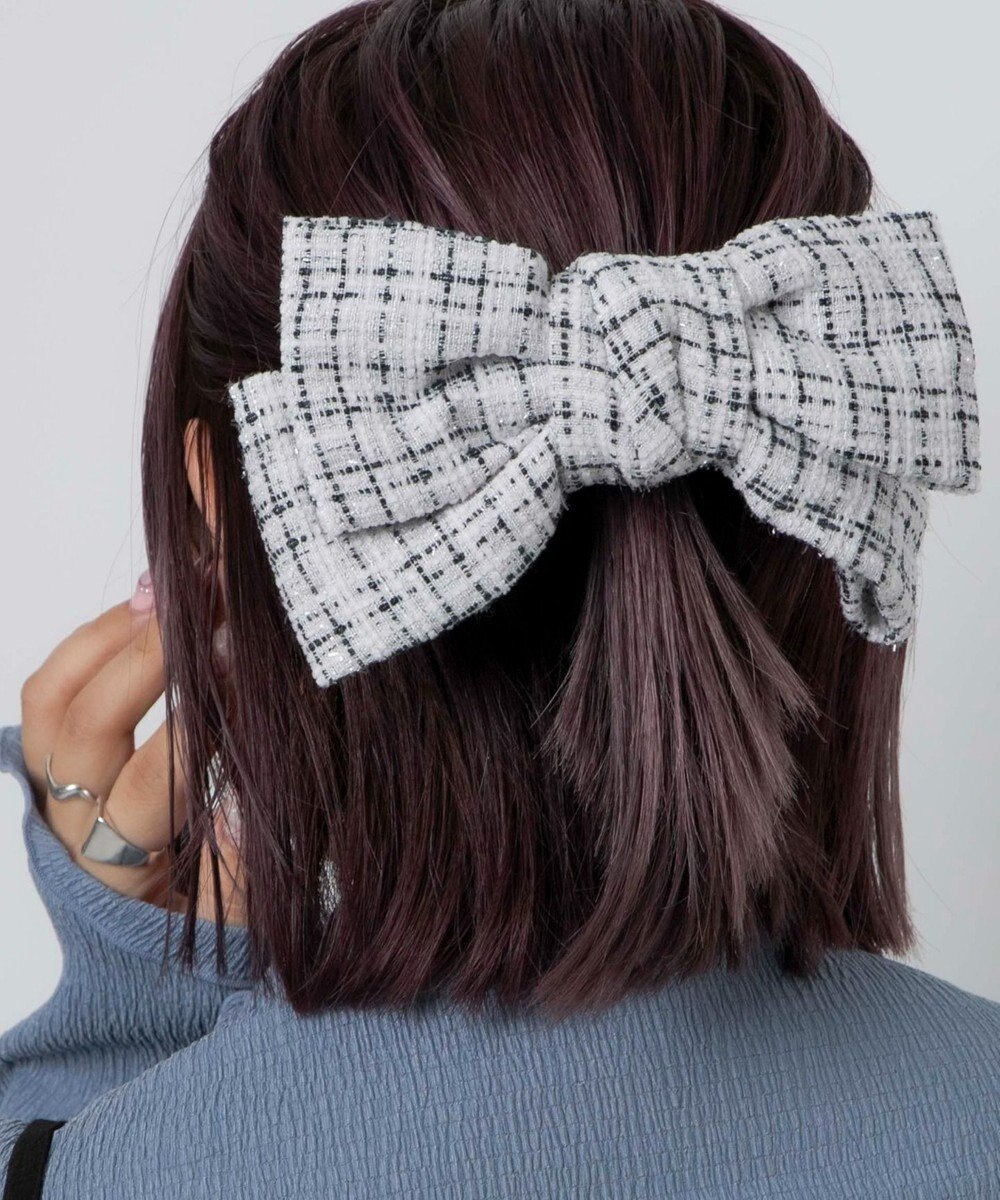 WEGO L柄リボンバレッタ 