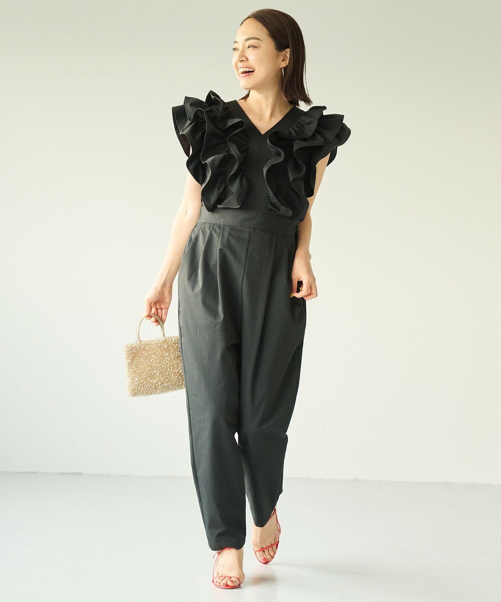 #Newans ラッフルフリルオールインワン 