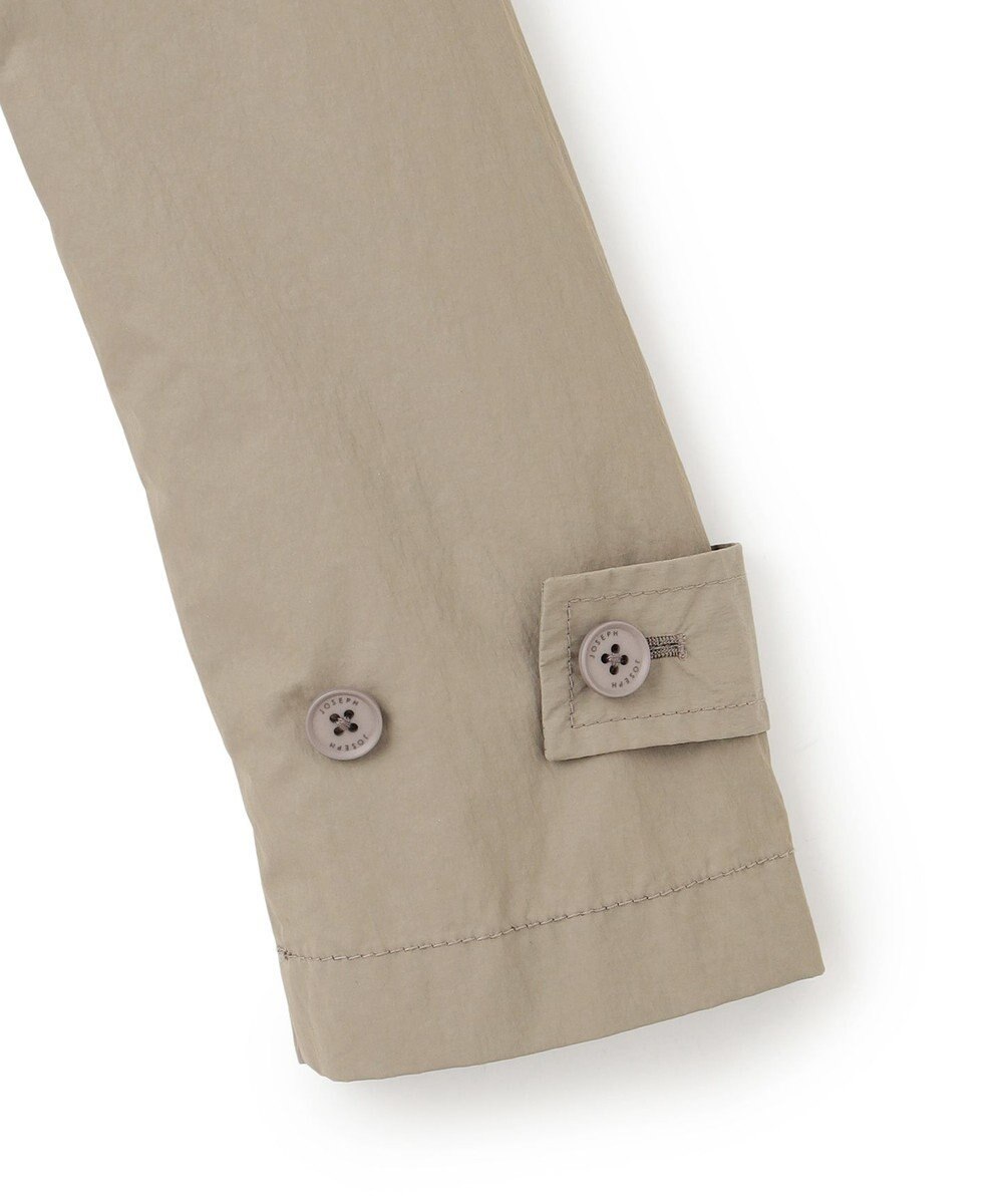 JOSEPH HOMME 【LEON 掲載】ブライトナイロンシャンブレー 　シングルブレストスプリングコート 