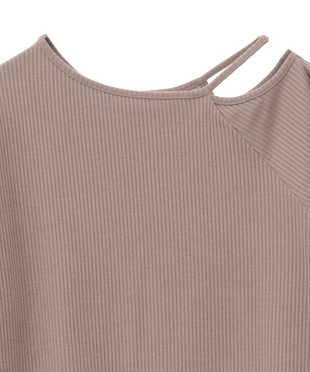 Green Parks ５分袖テレコリブプルオーバー 