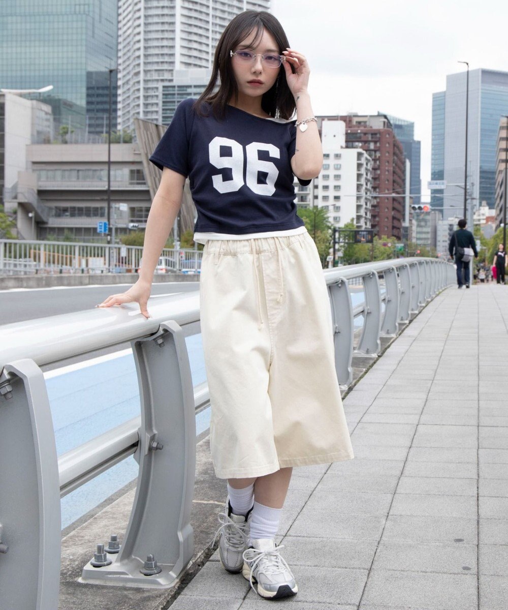 WEGO レイヤードドッキングワンショルちびT 