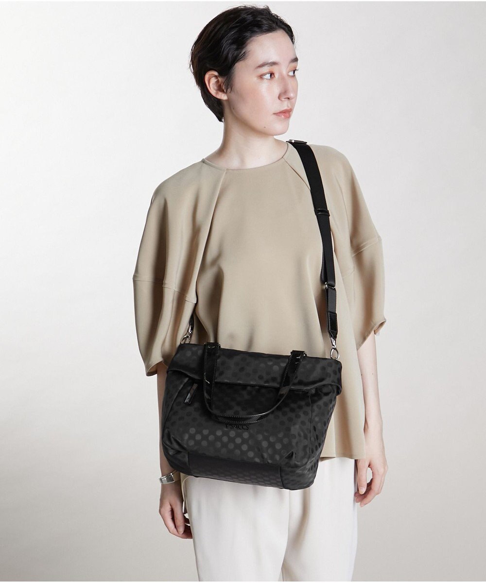 Y'SACCS Polka Dots 口折れ2wayトート Sサイズ 