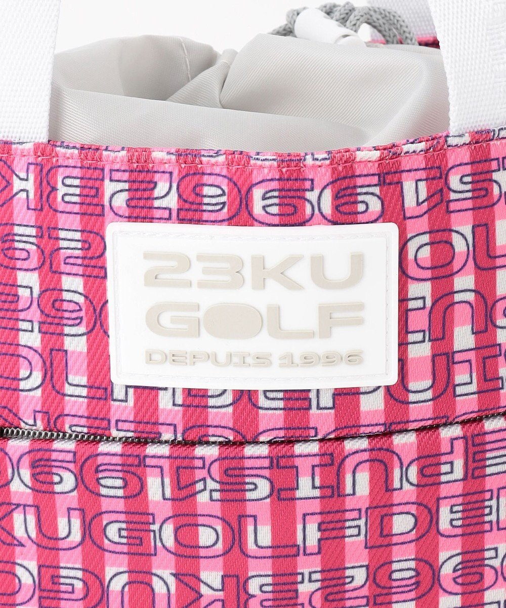 23区GOLF 【UNISEX】オリジナルギンガムチェック 保冷カートバッグ 