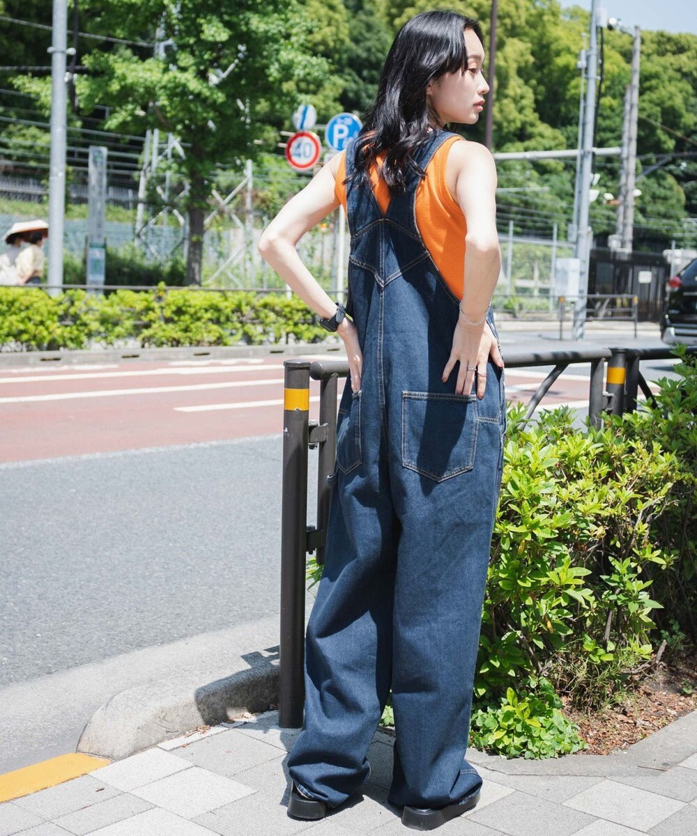WEGO デニムオーバーオール 