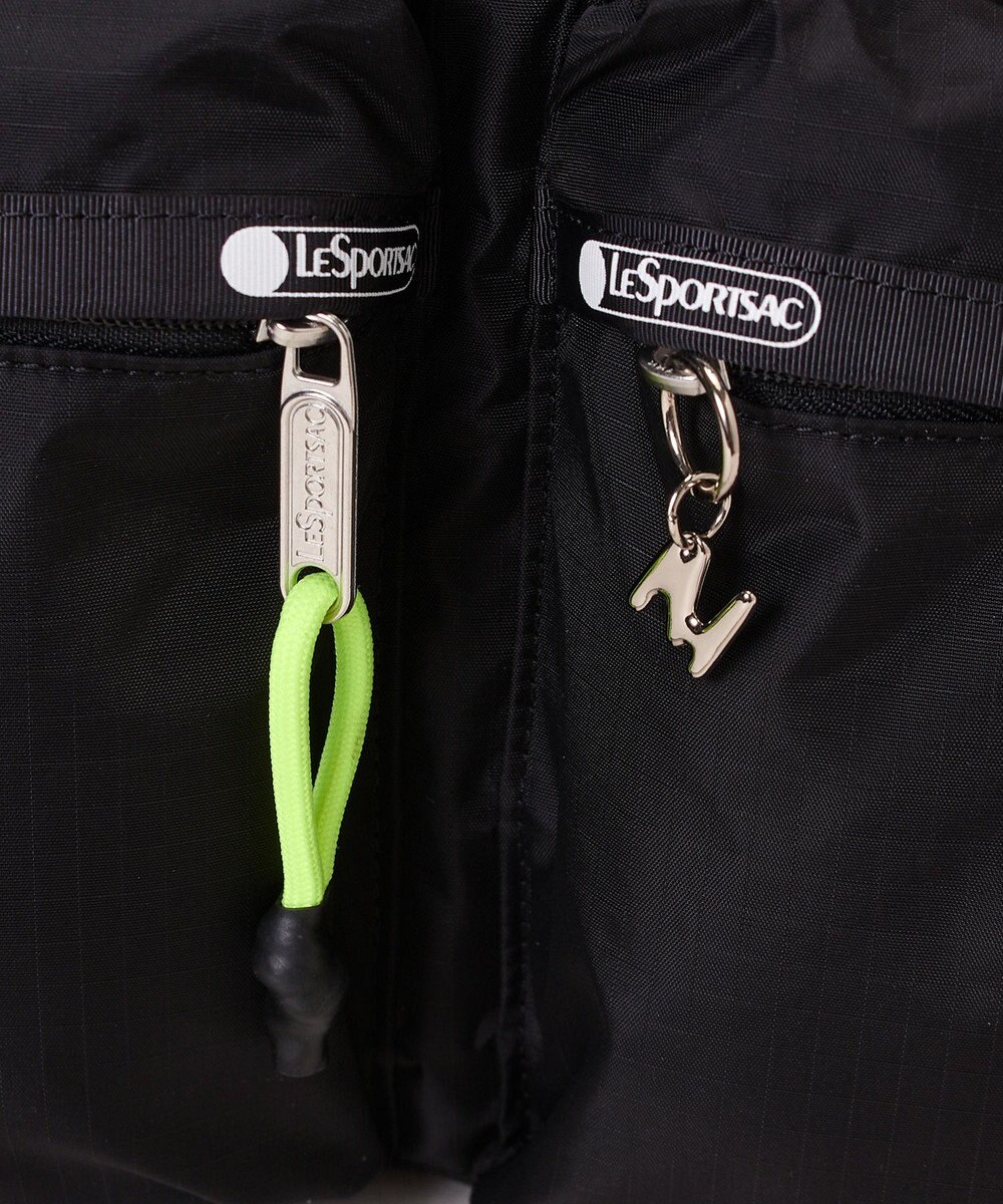 LeSportsac MSGM CARGO DUFFEL/ダッフルブラック 